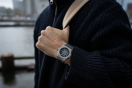 Rotorcraft Uhr Arcane Chrono Silber - Image 4