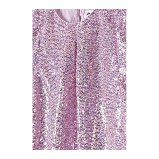 Minoti - Kleid für Mädchen, Flatter-Ärmel (Pink) - Image 3