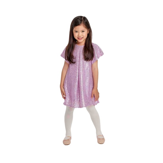 Minoti - Kleid für Mädchen, Flatter-Ärmel (Pink) - Image 4