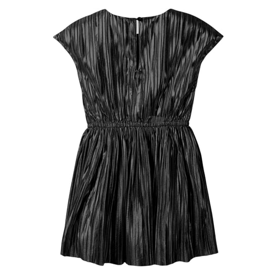 Minoti - Kleid für Mädchen, Mit Falten (Schwarz) - Image 2