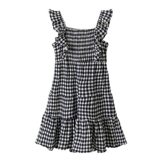 Minoti - Kleid für Mädchen, Gestuft (Schwarz/Weiß) - Image 2