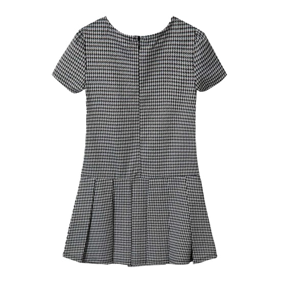 Minoti - Kleid für Mädchen, Faltensaum (Schwarz) - Image 2