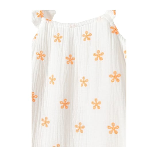Minoti - Kleid für Mädchen (Weiß/Orange) - Image 3
