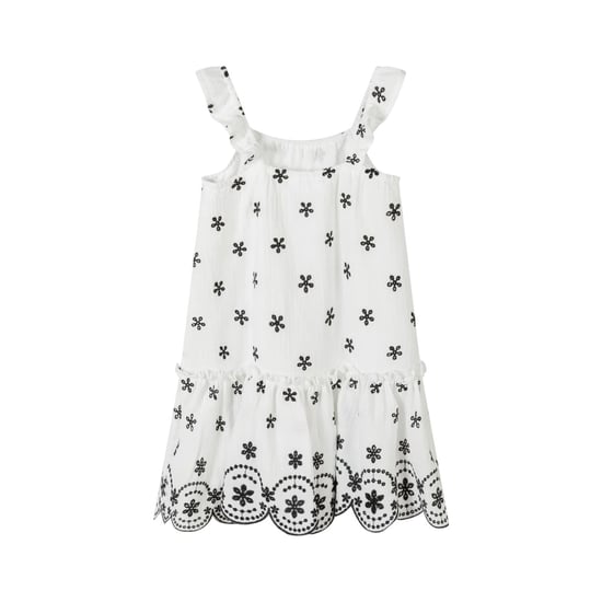 Minoti - Kleid für Mädchen (Weiß/Schwarz) - Image 2