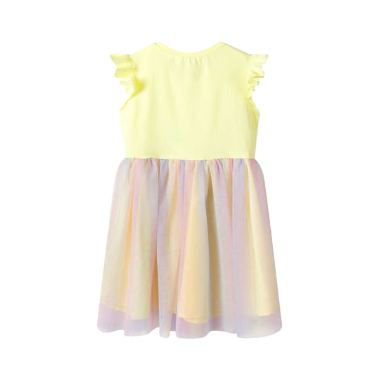 Minoti - Kleid für Mädchen, Netzrock, Rüschen (Gelb) - Image 2