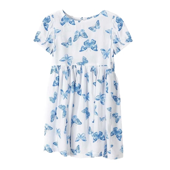 Minoti - Kleid für Mädchen, Sommer (Weiß) - Image 1