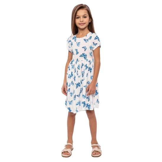 Minoti - Kleid für Mädchen, Sommer (Weiß) - Image 3