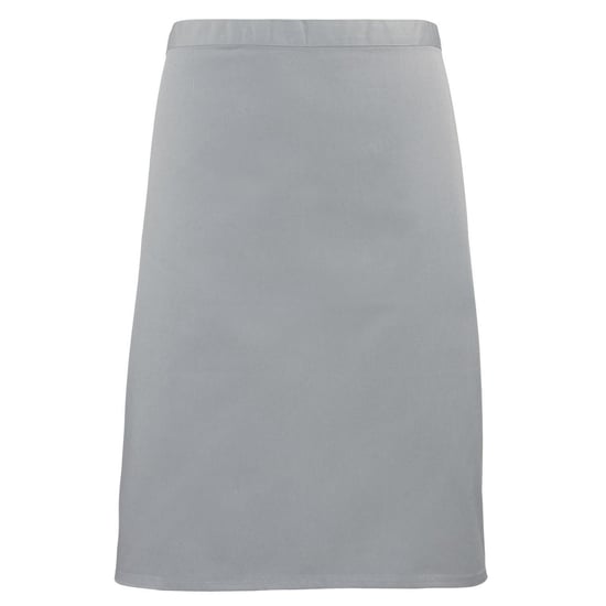 Premier - Herren/Damen Unisex Taillenschürze "Colours Collection" (Silber) - Image 1