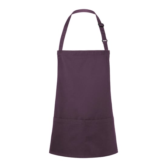 Karlowsky - Damen Latzschürze, Kurz (Aubergine) - Image 1