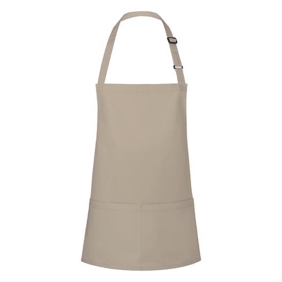 Karlowsky - Damen Latzschürze, Kurz (Sand) - Image 1