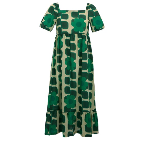 Regatta - "Orla Kiely" Midikleid für Damen, Sommer (Grün) - Image 1