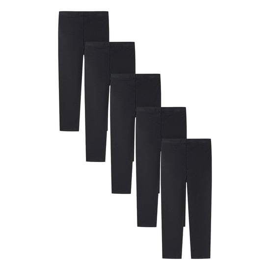 Minoti - Leggings für Mädchen (5er-Pack) (Schwarz) - Image 2