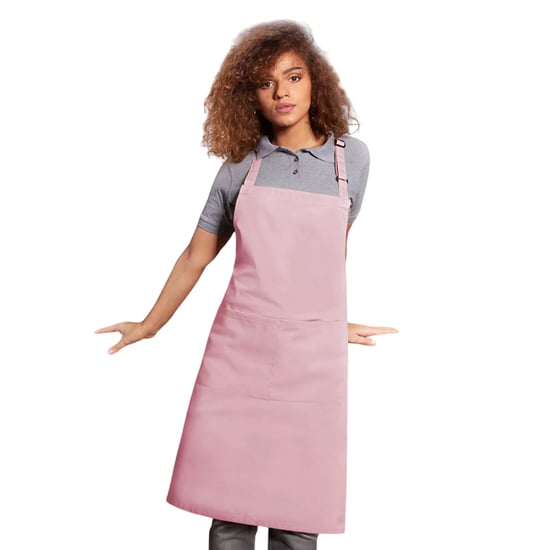 Karlowsky - Latzschürze "Basic", Tasche (Rosa) - Image 2