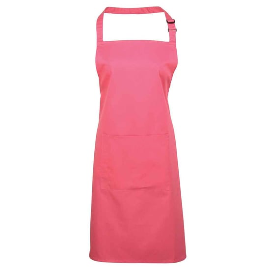 Premier - "Colours Collection" Latzschürze für Herren/Damen Unisex, Tasche (Fuchsie) - Image 1