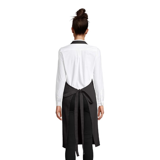 SOLS - Herren/Damen Unisex Schürze "Gamma" (Dunkelgrau unifarben) - Image 2