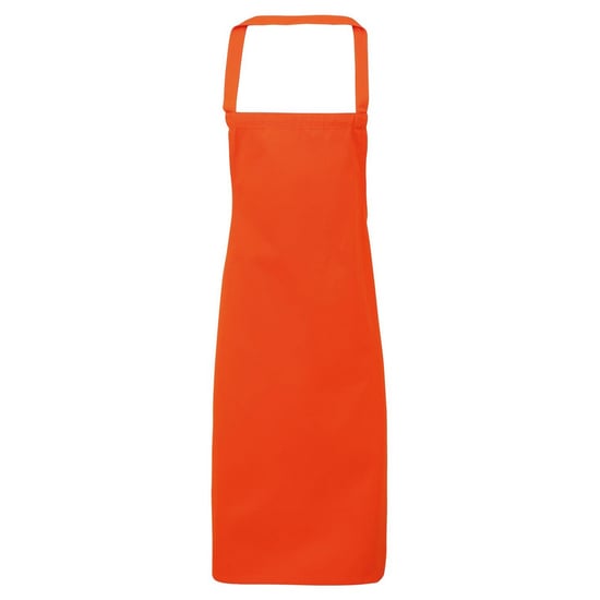 Premier - Latzschürze, Bio-Baumwolle (Orange) - Image 1