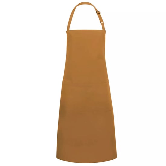 Karlowsky - Latzschürze "Basic", Tasche (Camel) - Image 1