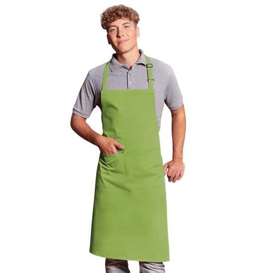 Karlowsky - Latzschürze "Basic", Tasche (Limone) - Image 2