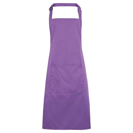 Premier - "Colours Collection" Latzschürze für Herren/Damen Unisex, Tasche (Reiches Violett) - Image 1