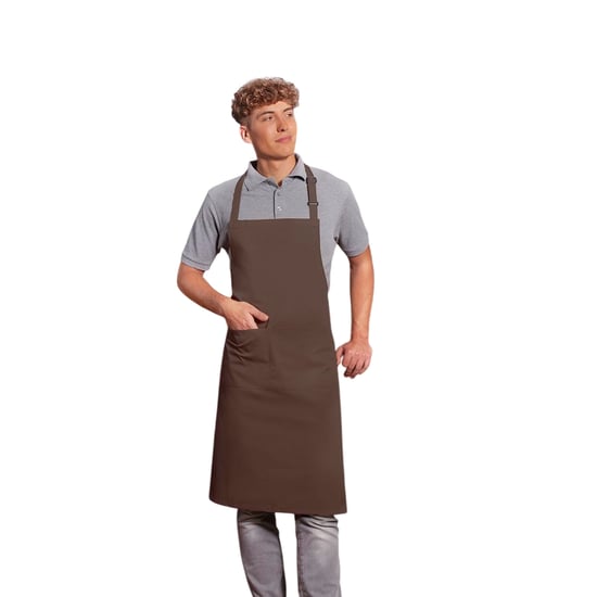 Karlowsky - Latzschürze "Basic" (Hellbraun) - Image 2