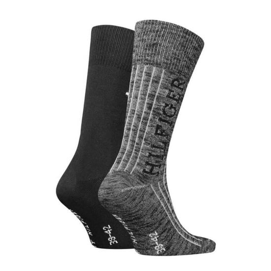 Tommy Hilfiger - Socken für Herren (2er-Pack) (Schwarz/Grau) - Image 2