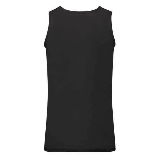 Fruit of the Loom - "Valueweight Athletic" Ärmelloses Oberteil für Herren/Damen Unisex (Schwarz) - Image 2