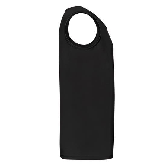 Fruit of the Loom - "Valueweight Athletic" Ärmelloses Oberteil für Herren/Damen Unisex (Schwarz) - Image 3