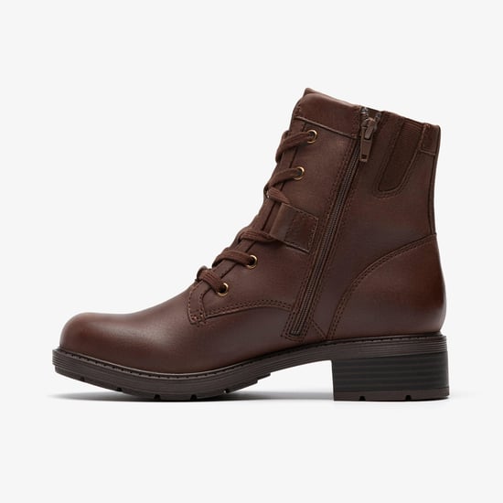 Hearth Parker Brown Leather Stiefel - Image 2