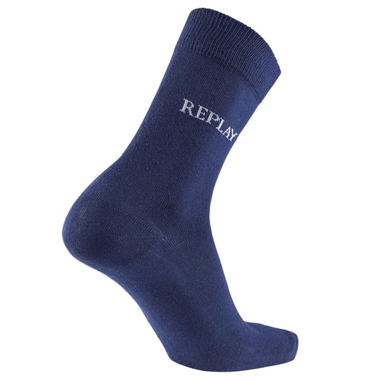 Replay - Socken für Herren/Damen Unisex(3er-Pack) (Dunkelblau/Grau) - Image 2