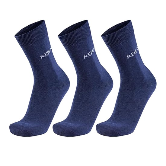 Replay - Socken für Herren/Damen Unisex(3er-Pack) (Dunkelblau/Grau) - Image 4