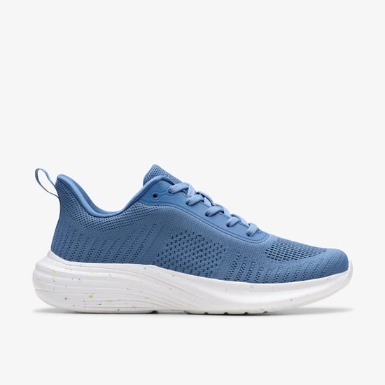 Izza Knit Light Blue Sneakers - Image 1