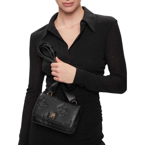 Tommy Hilfiger - Handtasche für Damen , Polyurethan (Schwarz) - Image 4