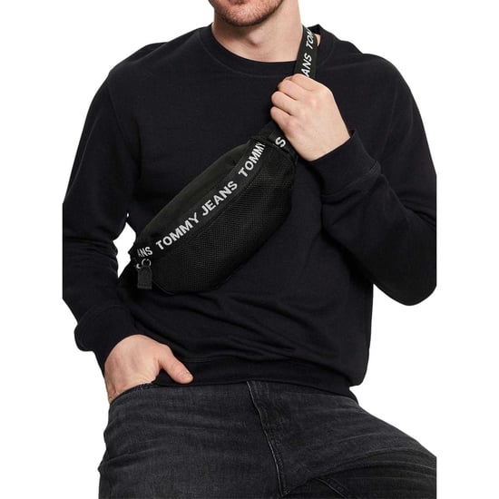Tommy Hilfiger - Gürteltasche, Mesh-Einsatz (Schwarz) - Image 4