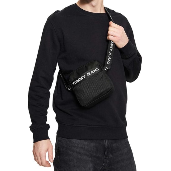 Tommy Hilfiger - Umhängetasche für Herren , Mesh-Einsatz (Schwarz) - Image 4