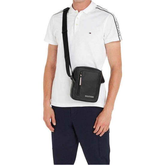 Tommy Hilfiger - Umhängetasche, Unifarben (Schwarz) - Image 4