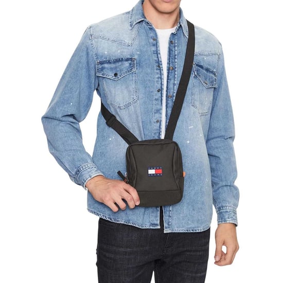 Tommy Hilfiger - Umhängetasche, Logo (Schwarz) - Image 4