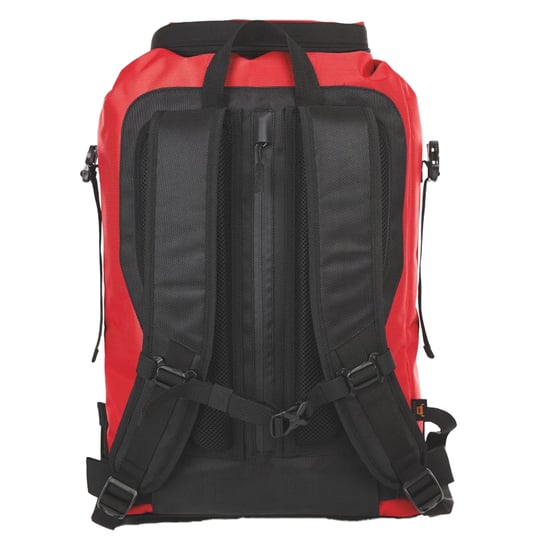 Halfar - "Storm" Rucksack, Blockfarben (Rot/Schwarz) - Image 2