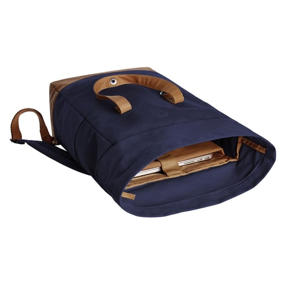 Halfar - "Life" Rucksack für Laptops (Marine/Braun) - Image 4
