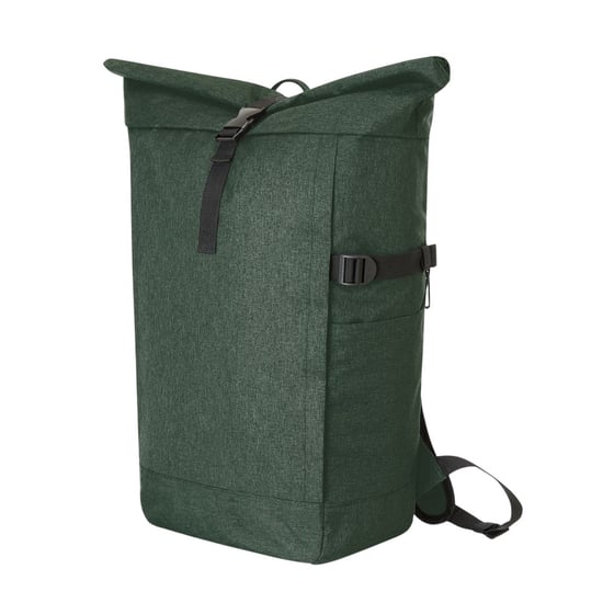 Halfar - "Circle" Rucksack, Recyceltes Polyester (Grün meliert) - Image 3