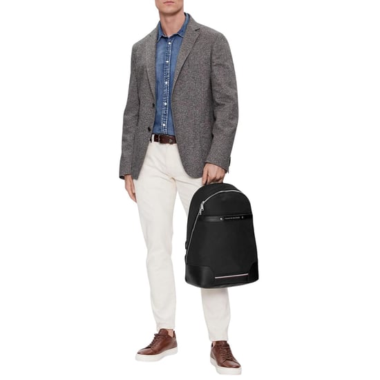 Tommy Hilfiger - Rucksack für Herren , Logo (Schwarz) - Image 4