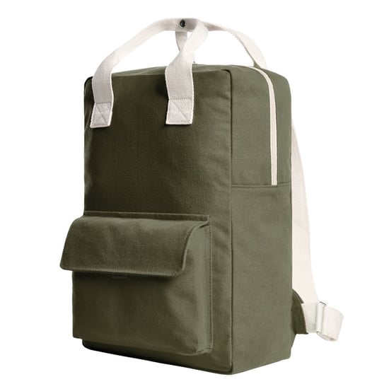 Halfar - Rucksack "Like", Unifarben (Oliv) - Image 3