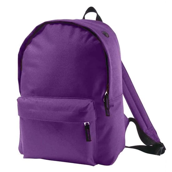 SOLS - Rucksack "Rider", Unifarben (Dunkel-Lila) - Image 2