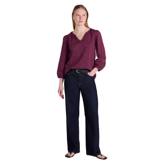Mountain Warehouse - Hemd für Damen, Leicht, Leger, 3/4 Ärmel (Violett) - Image 4