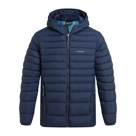 Craghoppers - "Compresslite IX" Steppjacke für Herren, mit Kapuze (Marineblau) - Image 1