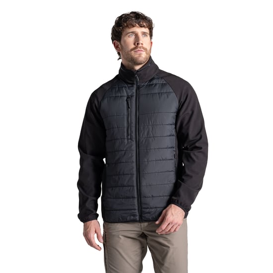 Craghoppers - "Expert Compresslite" Hybridjacke für Herren (Schwarz) - Image 3