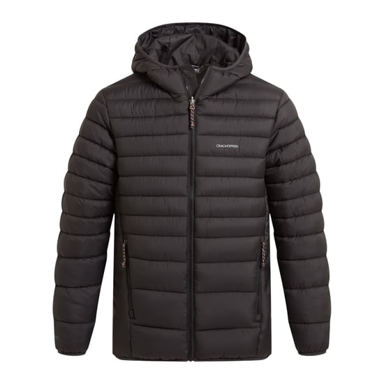 Craghoppers - "Compresslite IX" Steppjacke für Herren, mit Kapuze (Schwarz) - Image 1