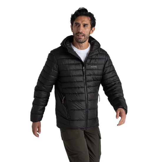 Craghoppers - "Compresslite IX" Steppjacke für Herren, mit Kapuze (Schwarz) - Image 2