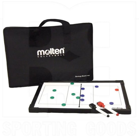 Molten - Volleyball-Taktik-Brett "MSBV" (Weiß/Schwarz) - Image 2