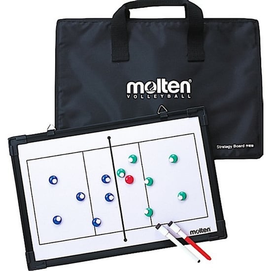Molten - Volleyball-Taktik-Brett "MSBV" (Weiß/Schwarz) - Image 3