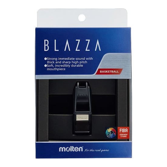 Molten - Pfeife und Schlüsselband "Blazza", Basketball (Schwarz) - Image 5